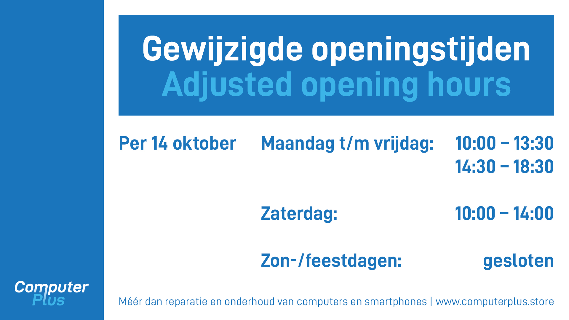 Home - ComputerPlus Leiden - computer en smartphone reparatie